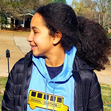 Youth Yellow Bus Hoodie