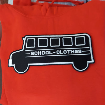 Adult Black Bus Hoodie