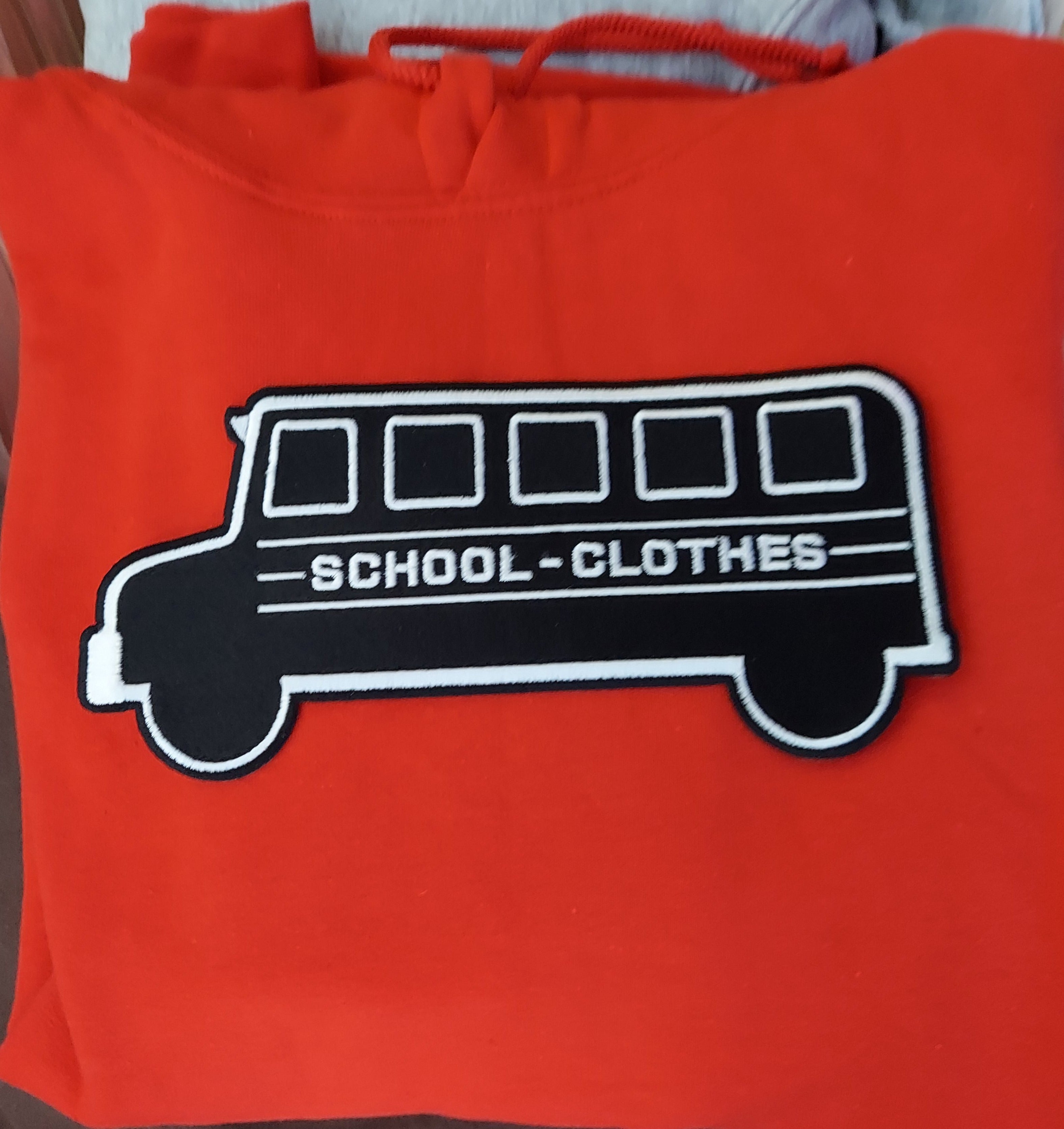 Adult Black Bus Hoodie