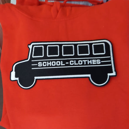 Youth Black Bus Hoodie