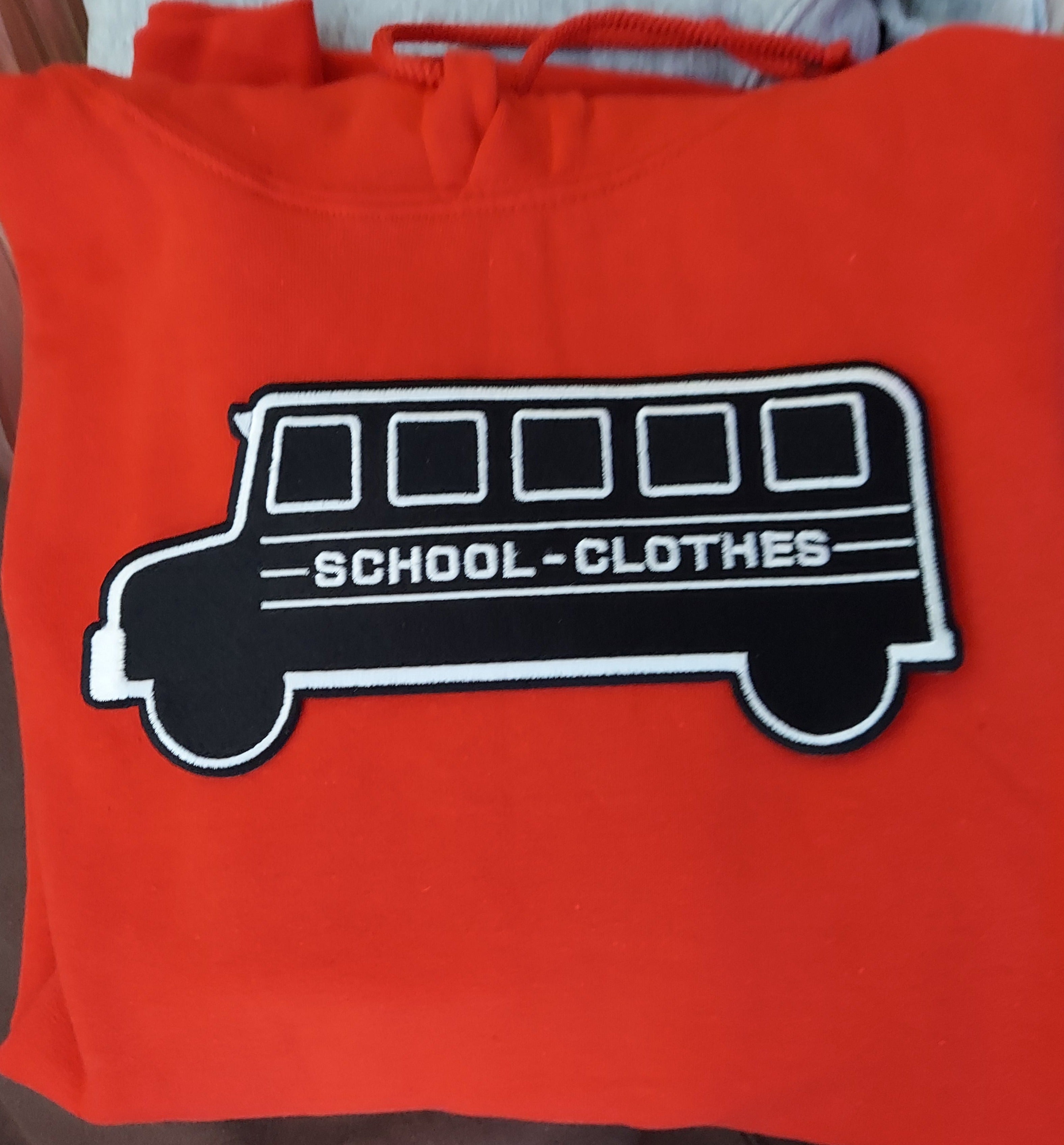 Youth Black Bus Hoodie