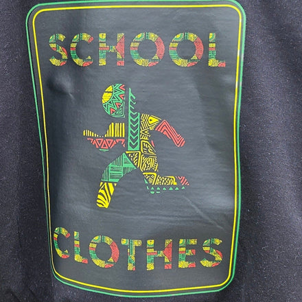Youth Tribal Running Man Hoodie