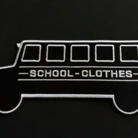 Adult Black Bus Crewneck Sweatshirt