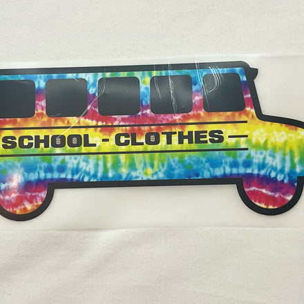 Adult Tie Dye Bus T-shirt